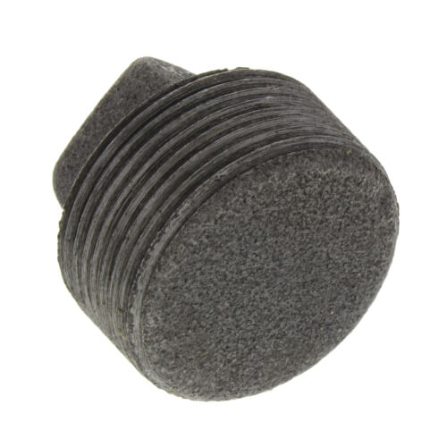 Main product image of 1-1/4" Black Solid Plug