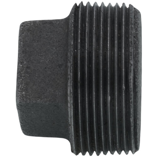 Main product image of 1-1/2" Black Solid Plug