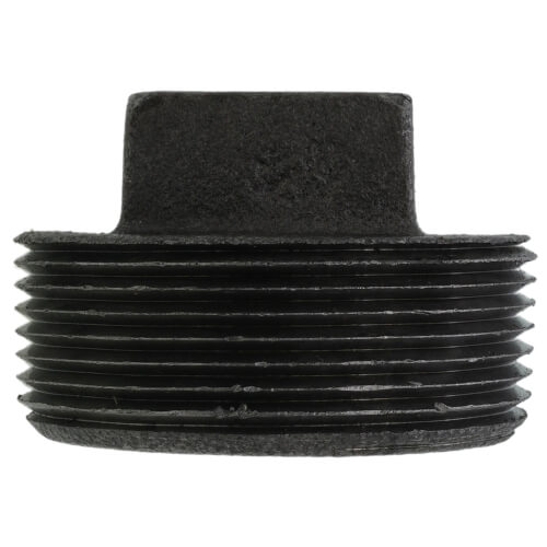 Main product image of 2-1/2" Black Solid Plug