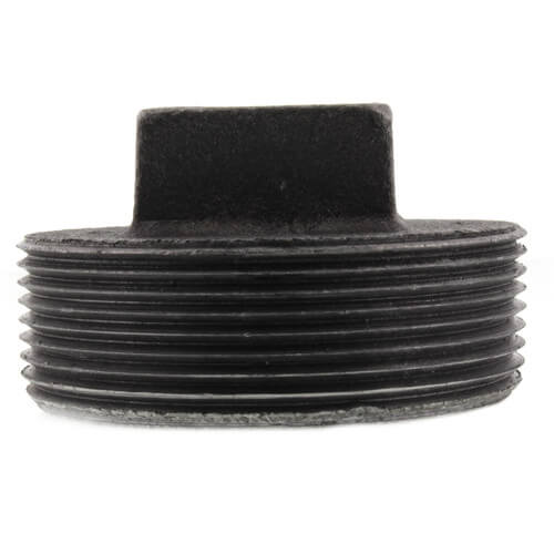 Main product image of 3" Black Solid Plug