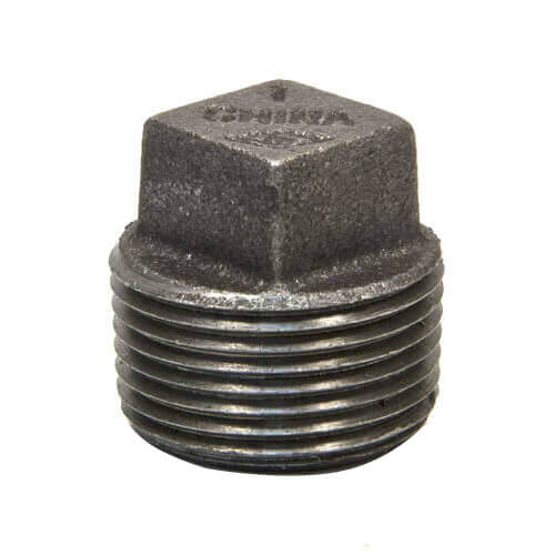 Main product image of 4" Black Solid Plug