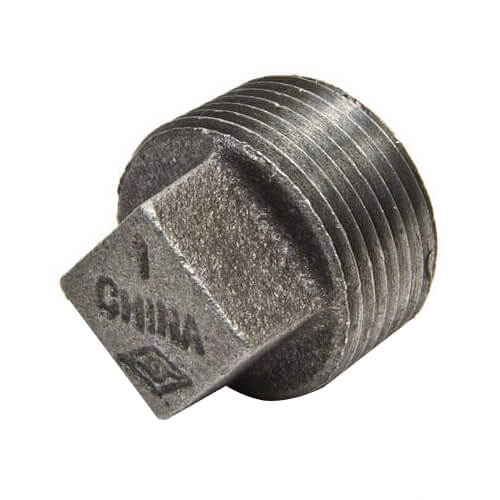Main product image of 4" Black Solid Plug