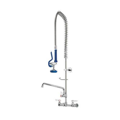 Main product image of Silver Series 8" Center Wall Mount Pre-rinse w/ 12" Add-on