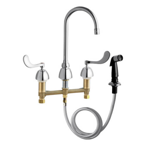 200AGN2AE35317AB Chicago Faucets 200AGN2AE35317AB 1.5 GPM 51/4" DeckMounted Manual