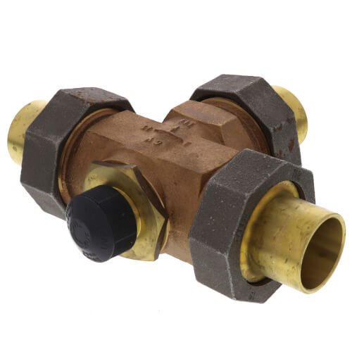 Main product image of Three Way Diverting Valve, 1-1/4" Copper (Female)