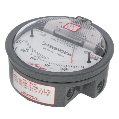 Main product image of Magnehelic Differential Pressure Gage (0 - 1.0" W.C.)