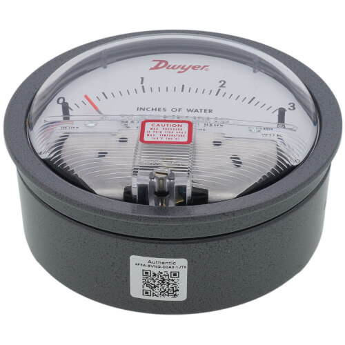Main product image of Magnehelic Differential Pressure Gage (0 - 3.0" W.C.)