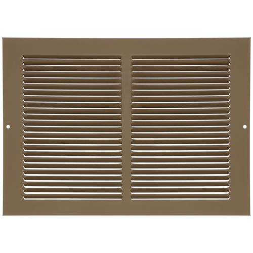 Main product image of 12" x 8" (Wall Opening Size) Golden Sand Baseboard Return Air Grille (657 Series)