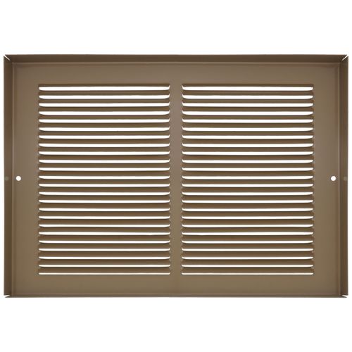 Main product image of 12" x 8" (Wall Opening Size) Golden Sand Baseboard Return Air Grille (657 Series)