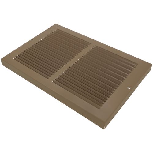Main product image of 12" x 8" (Wall Opening Size) Golden Sand Baseboard Return Air Grille (657 Series)