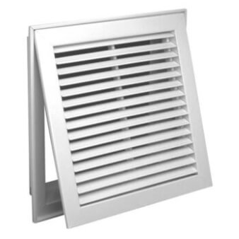 Main product image of 30" x 20" (Wall Opening Size) Fixed Blade Aluminum Filter Grille (96AFB2 Series)