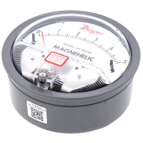 Dwyer 2005 Magnehelic – Präzises Druckmessgerät Für Lüftung & Industrie