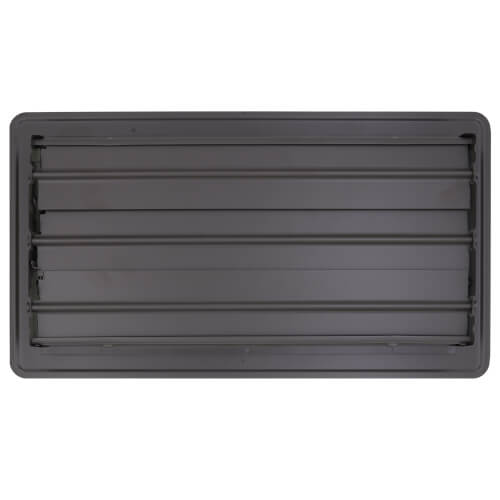 Main product image of 6" x 12" (Wall Opening Size) Silver Maple Gray Floor Register (350 Series)