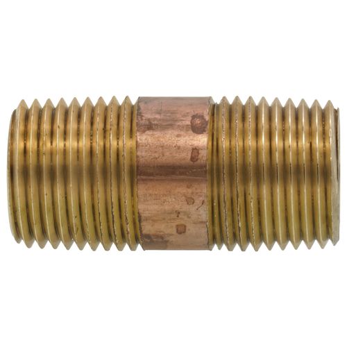 Main product image of 1/2" x 1-3/4" Brass Nipple (Lead Free)