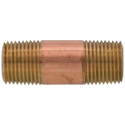 Main product image of 1/2" x 2-1/4" Brass Nipple (Lead Free)