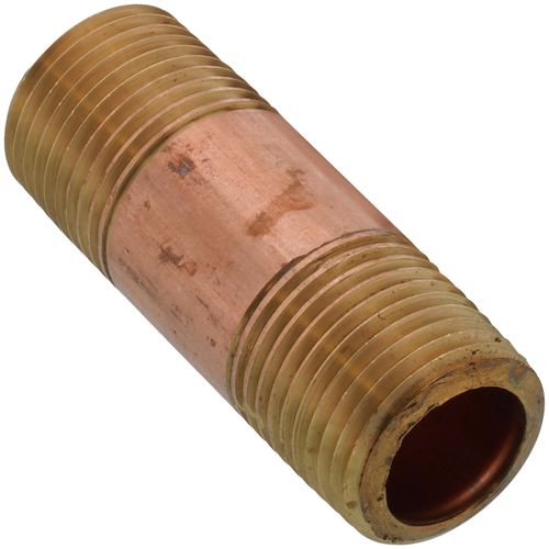 Main product image of 1/2" x 2-1/4" Brass Nipple (Lead Free)