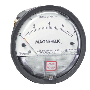 Main product image of Magnehelic Differential Pressure Gage (0 - 8.0" W.C.)