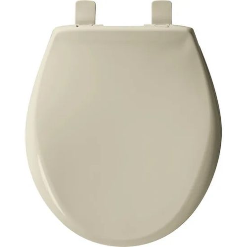 Main product image of Round Plastic Toilet Seat, STA-TITE, Whisper Close (Bone)