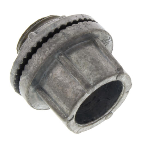 Main product image of 1/2" Zinc Die Cast Rigid Watertight Hub w/ Insulated Throat