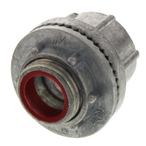 Main product image of 1/2" Zinc Die Cast Rigid Watertight Hub w/ Insulated Throat