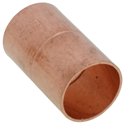 20122 Elkhart 20122 7/8" OD ACR Copper Coupling w/ Roll Stop