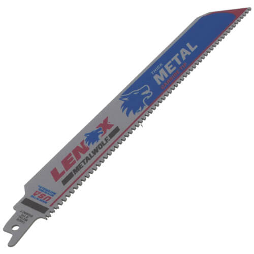 Main product image of 9108RCT - 9" Lazer CT Reciprocating Blade, 1-pk (Cast iron and Stainless Steel)