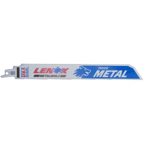 Main product image of 9114R - 9" Lazer Bi-Metal Reciprocating Saw Blade, 5-pack (Metal)