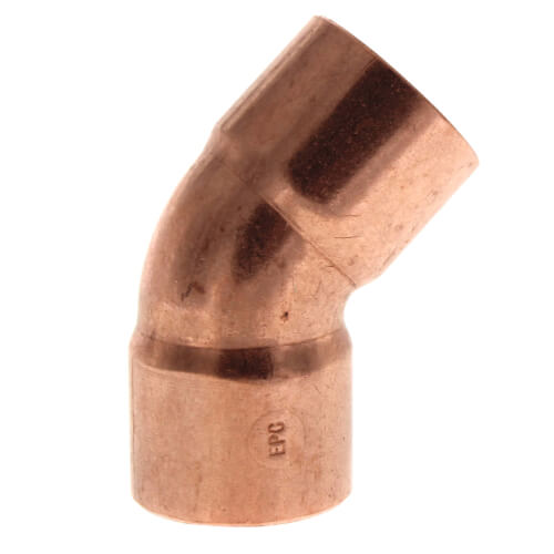 Main product image of 1-3/8" OD ACR Copper 45° Elbow