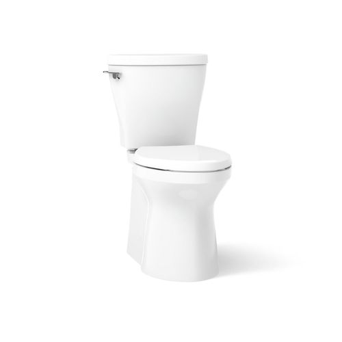 Main product image of Betello Two-Piece Elongated Toilet w/ Skirted Trapway, 1.28 Gpf (White), K-20197-0