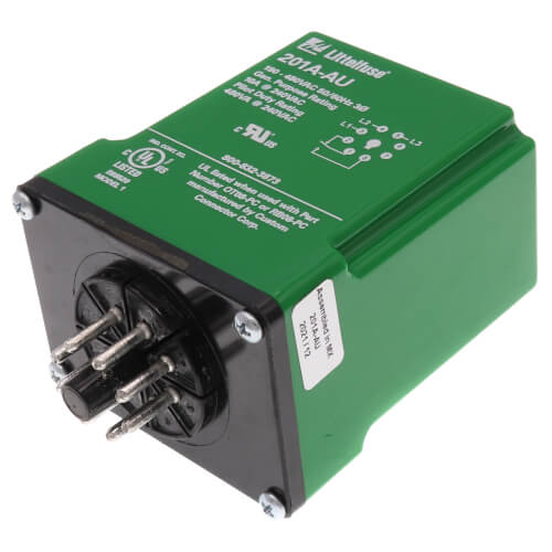 201AAU Littelfuse 201AAU 3 Phase Form C Dual Range PlugIn Line