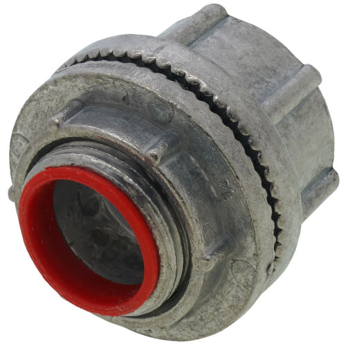 3/4" Zinc Die Cast Rigid Watertight Hub w/ Insulated Throat