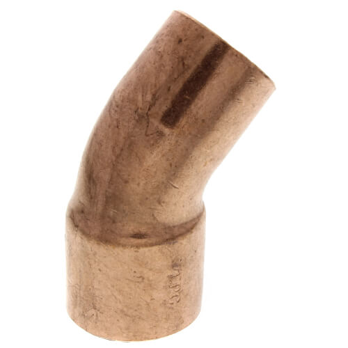 1-1/8" OD ACR FTG x C 45° Street Elbow
