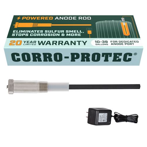 Main product image of CP-R Water Heater Powered Titanium Anode Rod w/ Anode Rod Port (10-30 Gallon Tank)