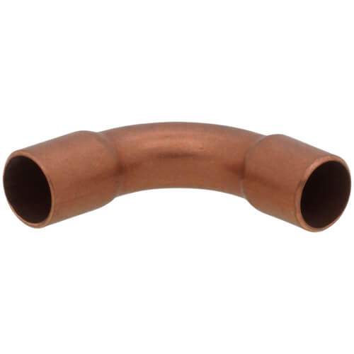 Main product image of 5/16" OD ACR Copper 90° Long Turn Elbow