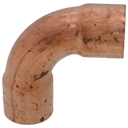 1-1/8" OD ACR Copper 90° Long Turn Elbow