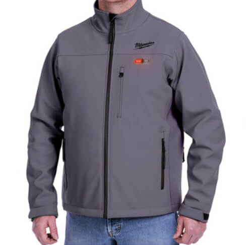 Main product image of M12 Grey Heated TOUGHSHELL Jacket Only (M)