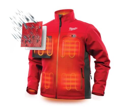 Main product image of M12 Red Toughshell Jacket Kit (Large)