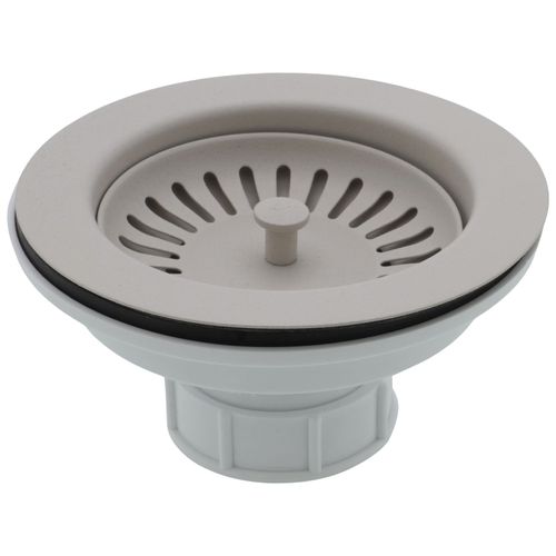 Main product image of Color-Coordinated Metal Basket Strainer (Soft White)