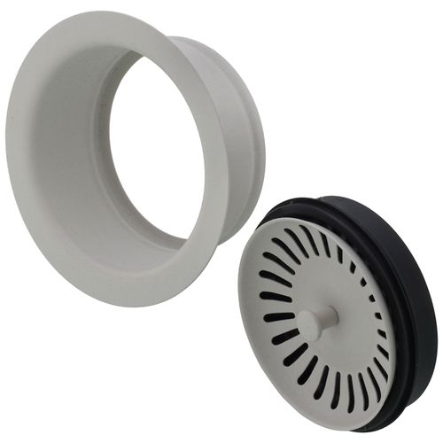 Main product image of Color-Coordinated Metal Disposal Flange (Soft White)