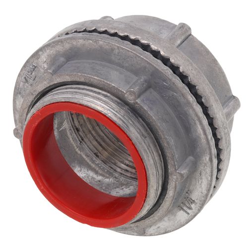 Main product image of 1-1/4" Zinc Die Cast Rigid Watertight Hub w/ Insulated Throat
