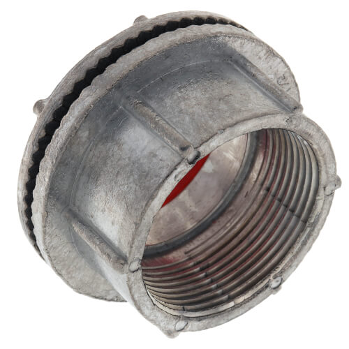 Main product image of 1-1/2" Zinc Die Cast Rigid Watertight Hub w/ Insulated Throat