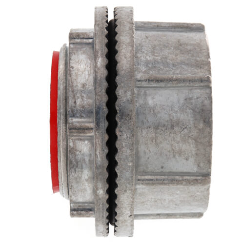 Main product image of 1-1/2" Zinc Die Cast Rigid Watertight Hub w/ Insulated Throat
