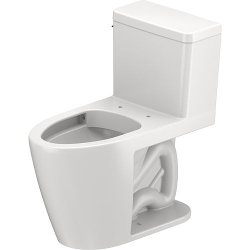 Main product image of D-Neo PRO 1.28 GPF Rimless Elongated Toilet Bowl, Single Flush, ADA Compliant, w/ DuraShield and Left Lever Flush, Less Seat (White)