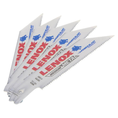 Main product image of 418R - 4" Bi-Metal Reciprocating Blade, 5-pack (Metal & Non-Ferrous Metal)