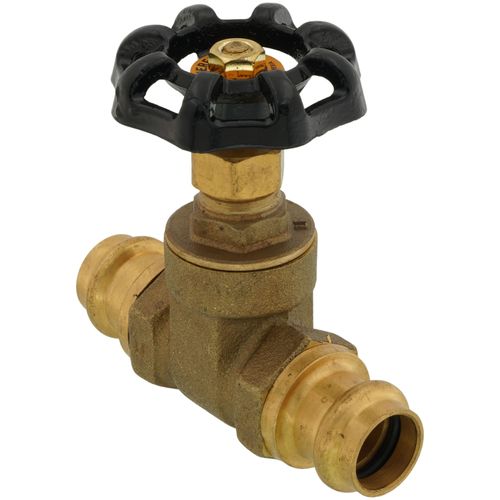 Main product image of 1/2" Press Gate Valve (Lead-Free Brass)