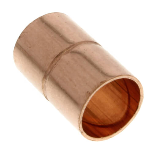 Main product image of 5/8" OD ACR Copper Coupling w/ Roll Stop