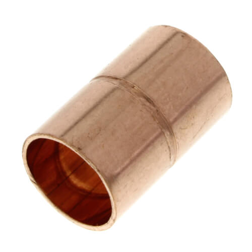 Main product image of 5/8" OD ACR Copper Coupling w/ Roll Stop