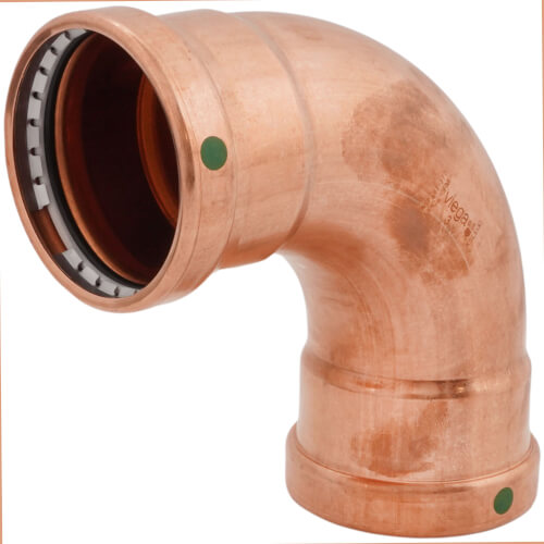 3" ProPress XL-C Copper 90 Elbow (PxP)