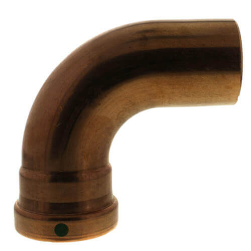 Main product image of 4" ProPress XL-C x FTG Copper 90° Street Elbow