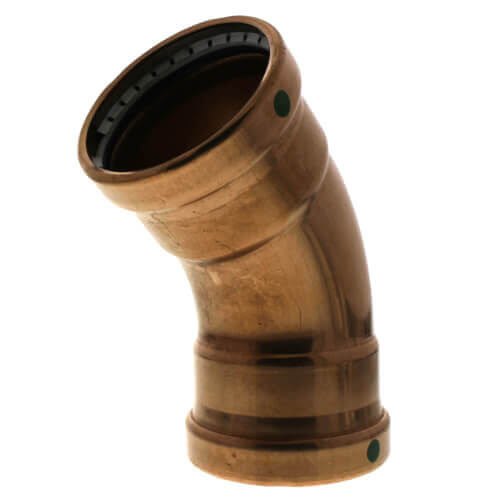 Main product image of 4" ProPress XL-C Copper 45 Elbow (PxP)